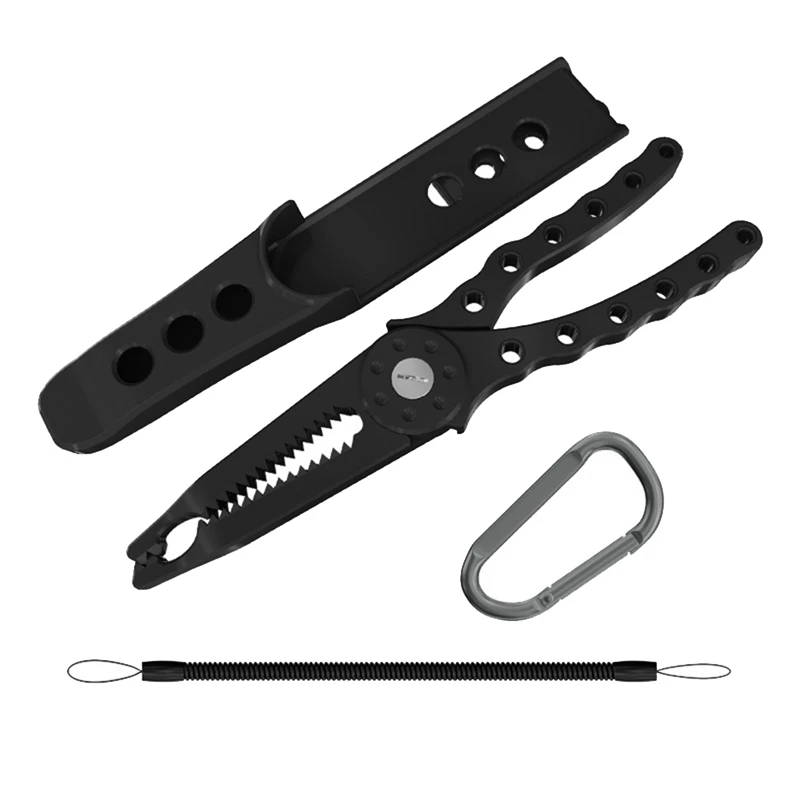 DW-Fishing Pliers Stainless Steel Multifunctional Split Ring Pliers Remove Hooks Tool for Fishing
DW-Fishing Pliers Stainless Steel Multifunctional Split Ring Pliers Remove Hooks Tool for Fishing