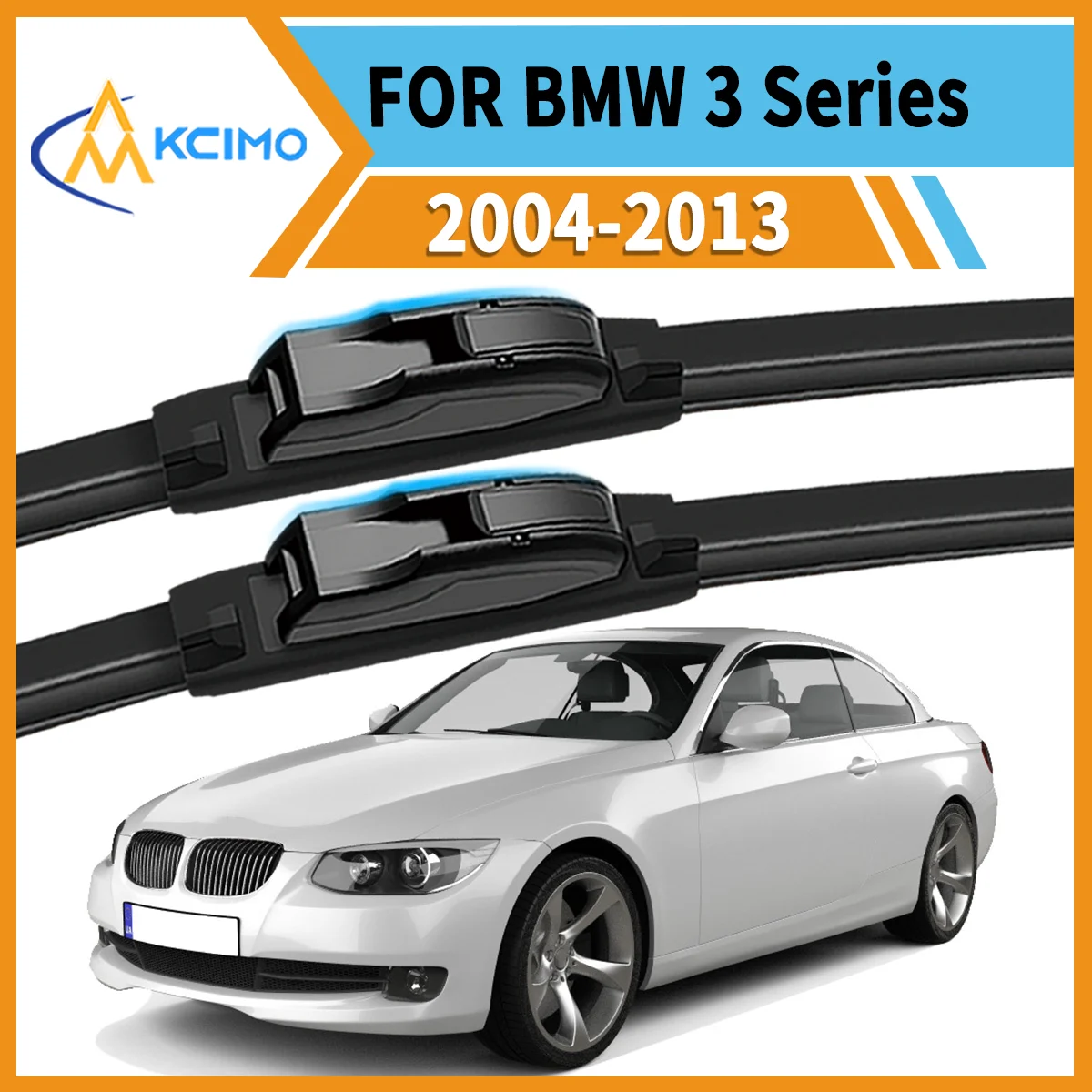 Smooth & Silent Wiping 2PCS Wiper Blades for BMW 3 Series E90 2004-2013 All-Weather Performance Clear View Safe Driving
Smooth & Silent Wiping 2PCS Wiper Blades for BMW 3 Series E90 2004-2013 All-Weather Performance Clear View Safe Driving