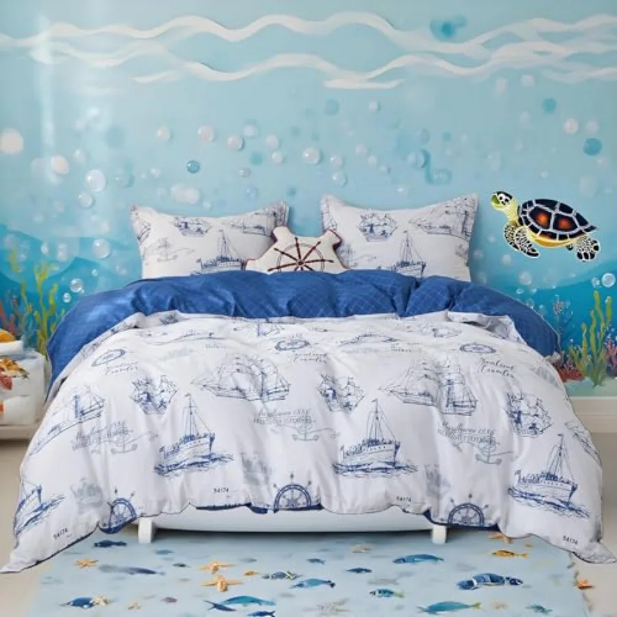 100% Organic Cotton Duvet Cover for Teens3 Pieces Soft Cartoon Comforter Cover with Zipper Closure Boys Bedding Set with Patter
100% Organic Cotton Duvet Cover for Teens3 Pieces Soft Cartoon Comforter Cover with Zipper Closure Boys Bedding Set with Patter