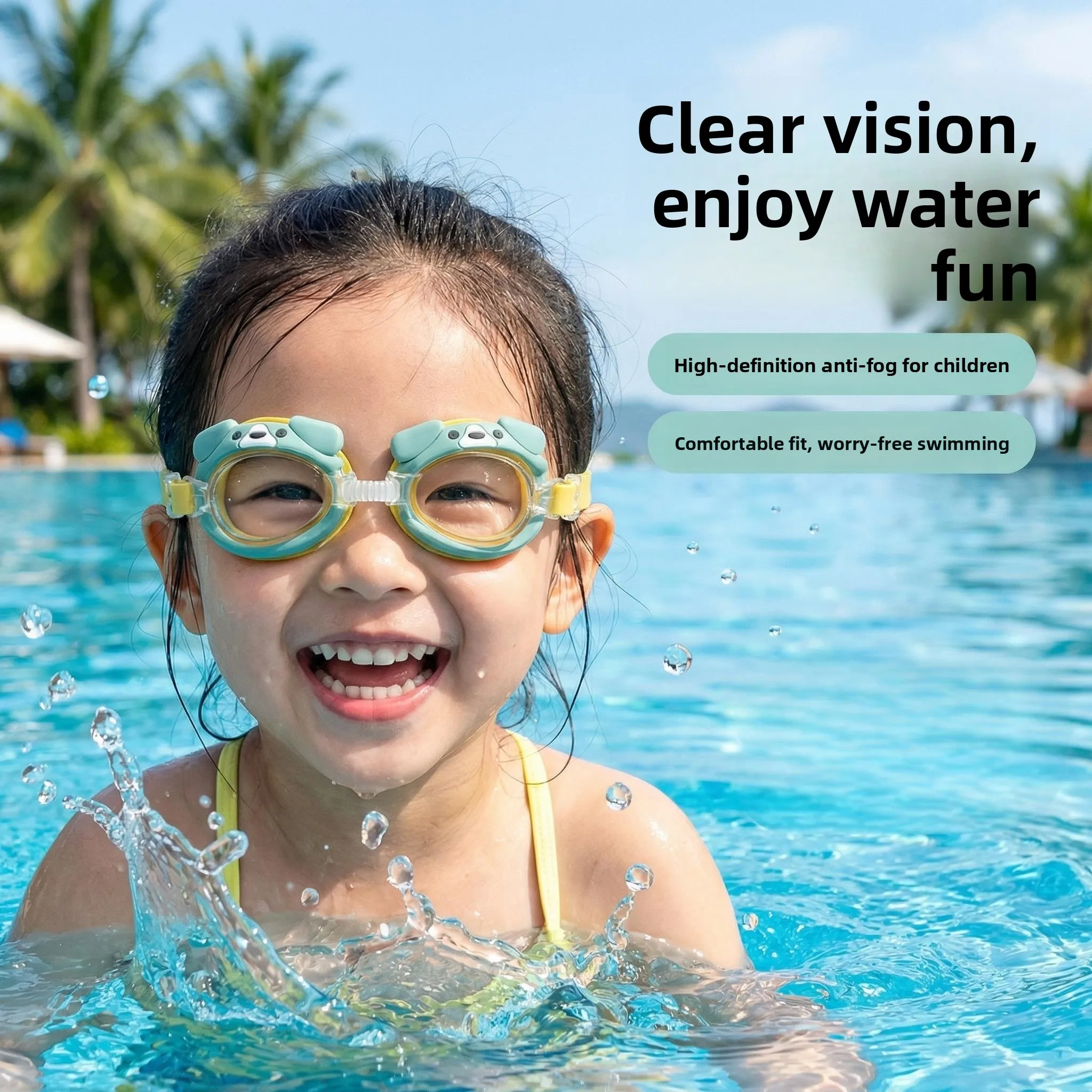 Children's Swimming Goggles High Definition Anti-Fog Diving Goggles Cute Cartoon Protective Eyewear for Boys And Girls
Children's Swimming Goggles High Definition Anti-Fog Diving Goggles Cute Cartoon Protective Eyewear for Boys And Girls