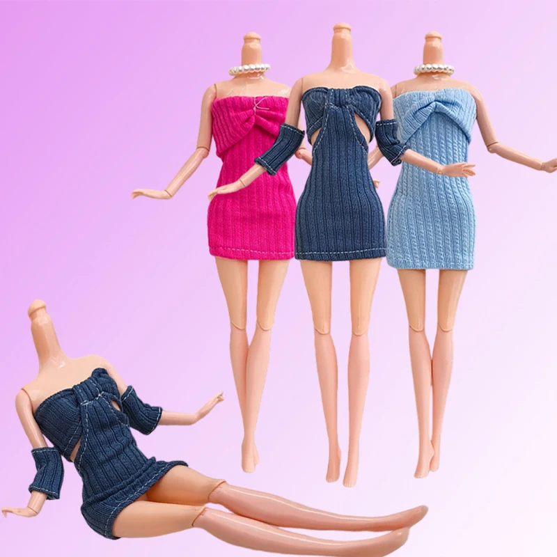 Летнее платье с вырезами, платье без бретелек и платье без рукавов, подходящие для кукол-девочек ростом 11,5 дюймов, можно подарить вашей милой кукле.
Летнее платье с вырезами, платье без бретелек и платье без рукавов, подходящие для кукол-девочек ростом 11,5 дюймов, можно подарить вашей милой кукле.