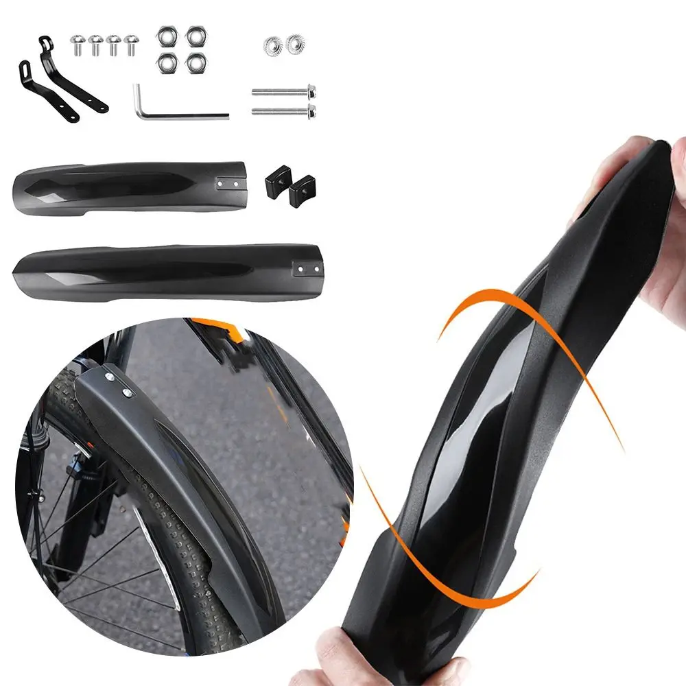 Black Bicycle Mudguard Front Rear Lengthen Widen Bike Fender Wings Bicycle Parts Replacement Road Bike Mud Guard Universal
Black Bicycle Mudguard Front Rear Lengthen Widen Bike Fender Wings Bicycle Parts Replacement Road Bike Mud Guard Universal