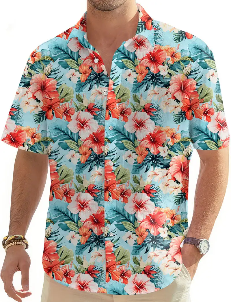 Hawaii Classic 2026 Summer New 3D Men's Poster Pattern Shirt Casual Fashion Collar Casual Beach Women's Couple Shirt
Hawaii Classic 2026 Summer New 3D Men's Poster Pattern Shirt Casual Fashion Collar Casual Beach Women's Couple Shirt