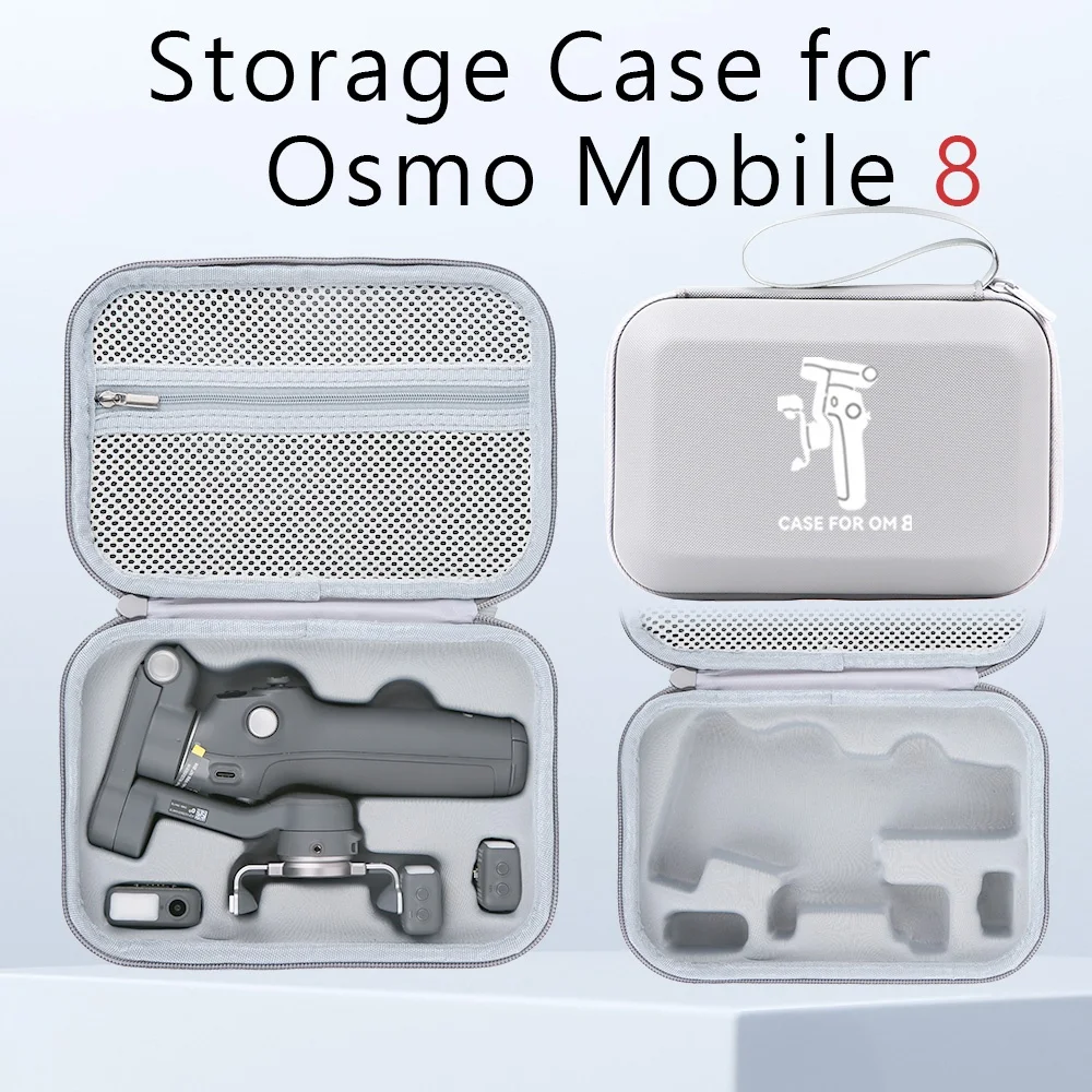 PU Large Capacity Storage Bag Suitable for DJI Osmo Mobile 8 dstain-proof gimbal stabilizer storage bag
PU Large Capacity Storage Bag Suitable for DJI Osmo Mobile 8 dstain-proof gimbal stabilizer storage bag