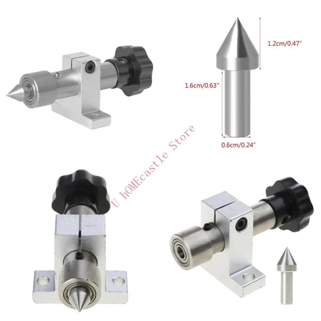 63HF Lathe Tailstock Plum Blossom Center for Processing Lathe Shaft Parts Detachable
63HF Lathe Tailstock Plum Blossom Center for Processing Lathe Shaft Parts Detachable