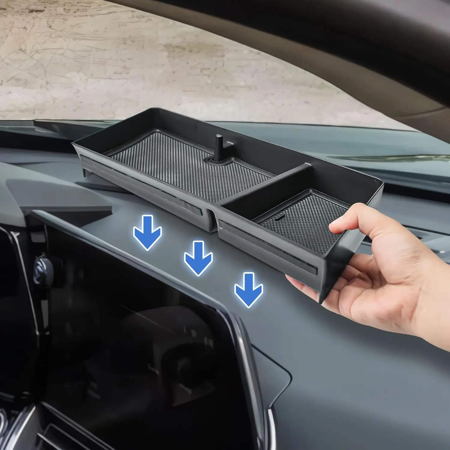 TACOBRO Dashboard Organizer Tray for 2024-2025 Chevy Trax Interior Accessories Center Console Dash Tray w/Glasses Holder Storage
TACOBRO Dashboard Organizer Tray for 2024-2025 Chevy Trax Interior Accessories Center Console Dash Tray w/Glasses Holder Storage