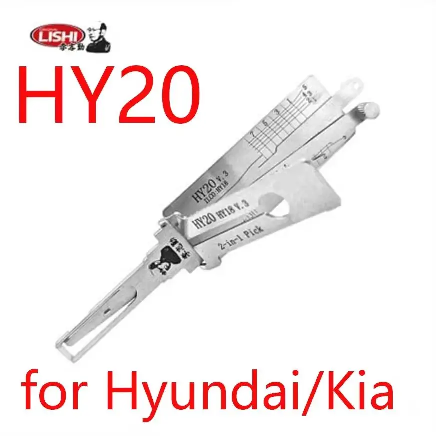 2026 Lishi 2-in-1 Pick/Decoder Tool for Hyundai Kia HY20 New Locksmith Key Making Machine Car Chip Programming Decoder
2026 Lishi 2-in-1 Pick/Decoder Tool for Hyundai Kia HY20 New Locksmith Key Making Machine Car Chip Programming Decoder