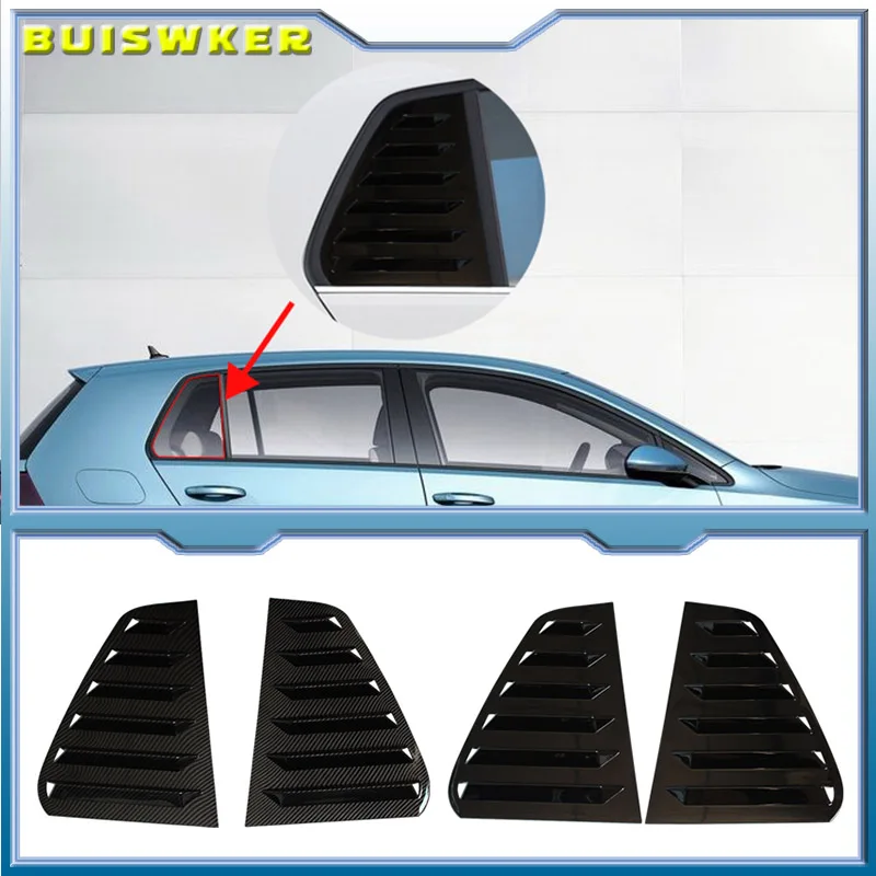 Car Rear Window Shutter Cover Trim Window Louver Side Vent For VW Golf 7 MK7 7.5 GTI GTD R R-Line 2013-2020 Auto Decoration
Car Rear Window Shutter Cover Trim Window Louver Side Vent For VW Golf 7 MK7 7.5 GTI GTD R R-Line 2013-2020 Auto Decoration