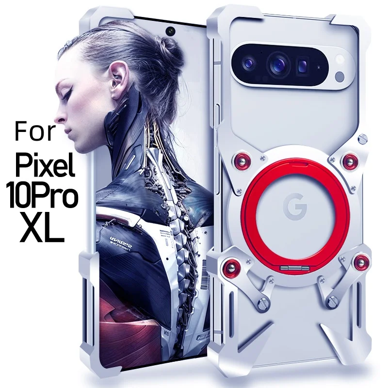 Luxury metal 360° Rotating bracket heat dissipation Back Cover Pixel 10 9 9a 8 8a 7 Pro XL shockproof Phone Case
Luxury metal 360° Rotating bracket heat dissipation Back Cover Pixel 10 9 9a 8 8a 7 Pro XL shockproof Phone Case