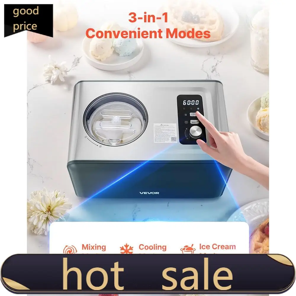 Activity pricePopularPopular1.5 Quart Automatic Gelato and Sorbet Maker with Built-in Compressor for Home Use
Activity pricePopularPopular1.5 Quart Automatic Gelato and Sorbet Maker with Built-in Compressor for Home Use