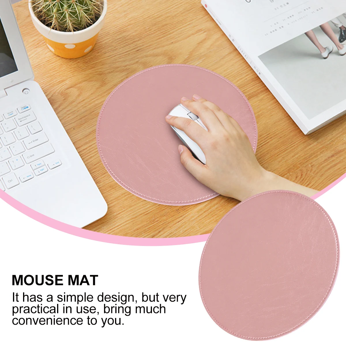 Круглый коврик для мыши, мягкий игровой коврик из микрофибры для ноутбука, компьютера, простой дизайн
Круглый коврик для мыши, мягкий игровой коврик из микрофибры для ноутбука, компьютера, простой дизайн