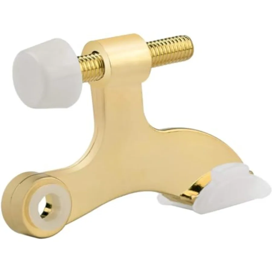 Hinge Pin Door Stopper, Adjustable Deluxe Heavy Duty Door Stopper 2-1/2"x1-3/4, with Rubber Bumper Tips
Hinge Pin Door Stopper, Adjustable Deluxe Heavy Duty Door Stopper 2-1/2"x1-3/4, with Rubber Bumper Tips