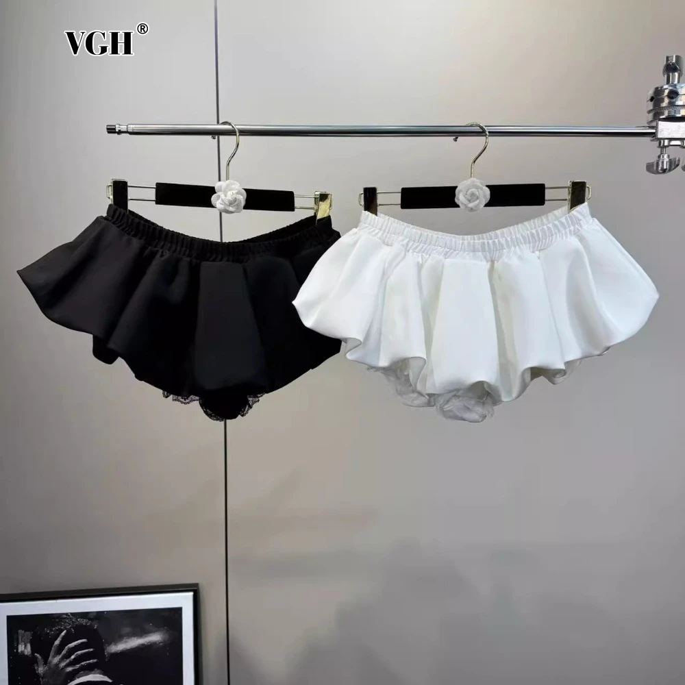 VGH Hotsweet Flower Bud Skirt for Women Spliced Elastic Pleated Slimming Solid Summer Fashion Short Skirts Female Clothing New
VGH Hotsweet Flower Bud Skirt for Women Spliced Elastic Pleated Slimming Solid Summer Fashion Short Skirts Female Clothing New