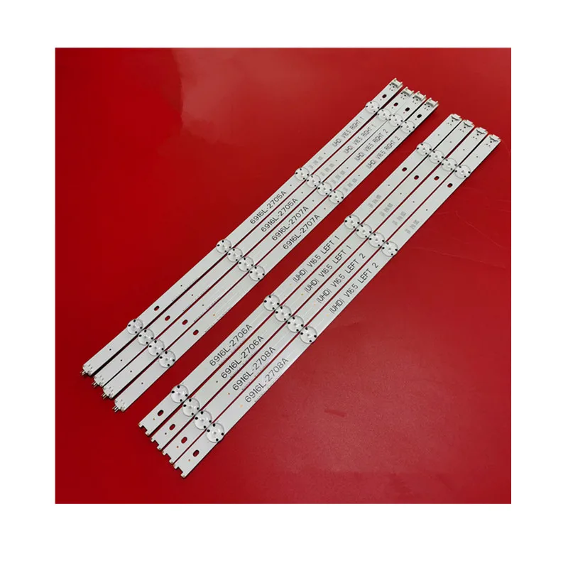 ДЛЯ LG 49 дюймов 49UH610 6916L-2709A 2710A 2711A 2712A 4LED 100% НОВАЯ светодиодная лента для подсветки
ДЛЯ LG 49 дюймов 49UH610 6916L-2709A 2710A 2711A 2712A 4LED 100% НОВАЯ светодиодная лента для подсветки