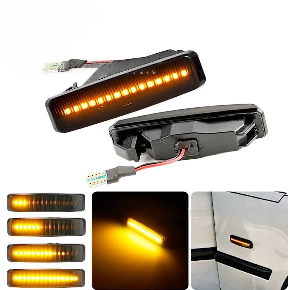 Led Dynamic Turn Signal Light Side Marker Fender Sequential Lamp Blinker Indicator Trim Cover for BMW 5 Series E39 M5 1995-2003
Led Dynamic Turn Signal Light Side Marker Fender Sequential Lamp Blinker Indicator Trim Cover for BMW 5 Series E39 M5 1995-2003