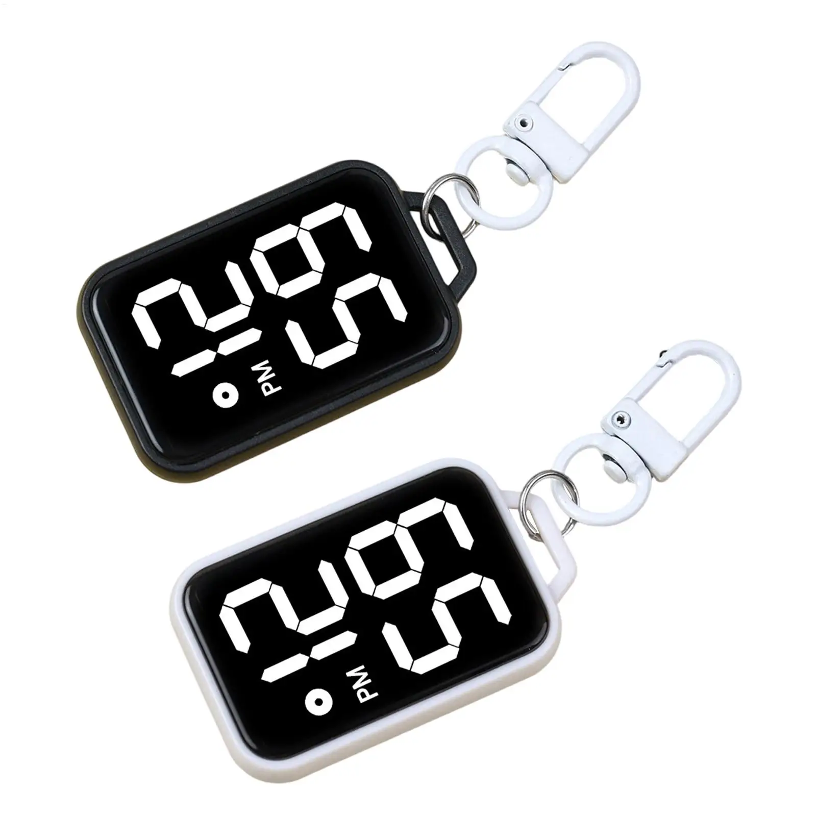 Keychain Watch Electronic Touch Screen Timepiece Accurate Silent Mini Backpack Accessory for Commuting Exam Testing Hiking
Keychain Watch Electronic Touch Screen Timepiece Accurate Silent Mini Backpack Accessory for Commuting Exam Testing Hiking