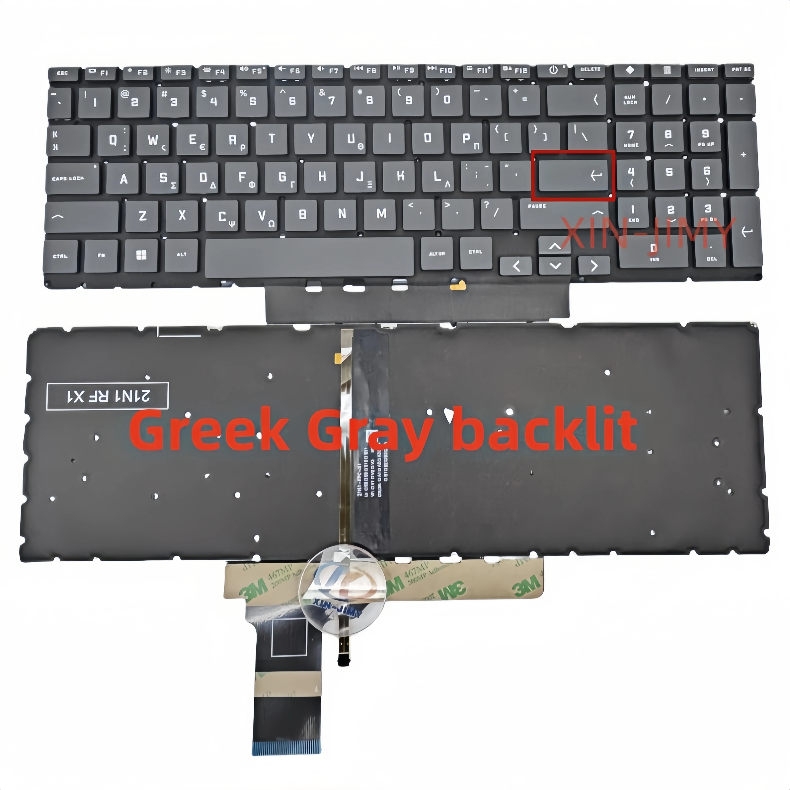 Greek Backlit Keyboard for HP Victus 16-D 16T-D 16-D0010CA 16-D0013DX 16-D0515LA 16-E 16-E0504nw 16-E0097nr 16Z-E 15-FA
Greek Backlit Keyboard for HP Victus 16-D 16T-D 16-D0010CA 16-D0013DX 16-D0515LA 16-E 16-E0504nw 16-E0097nr 16Z-E 15-FA