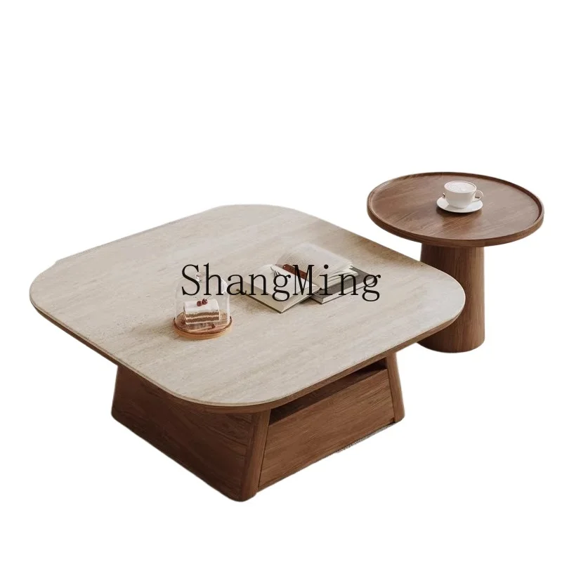 LXY modern home living room small apartment medium ancient style simple retro living room storage coffee table table
LXY modern home living room small apartment medium ancient style simple retro living room storage coffee table table
