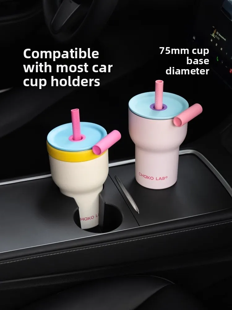 Chakolab Double Insulation Glass Cup for Women Portable Coffee Cup Modern mat Sle Versatile Car Carrier 600ml Capaci
Chakolab Double Insulation Glass Cup for Women Portable Coffee Cup Modern mat Sle Versatile Car Carrier 600ml Capaci