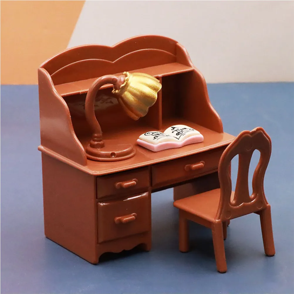 1Set Mini Makeup Table Miniature Furniture Small Chair Table for Mini House Accessories Kids Pretend Play Gift Decoration
1Set Mini Makeup Table Miniature Furniture Small Chair Table for Mini House Accessories Kids Pretend Play Gift Decoration