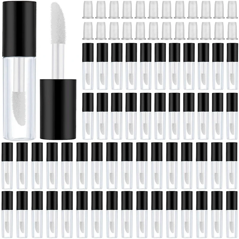 100PCS 1.2ML Empty Clear Mini Lip Gloss Tube Mini Refillable Lip Balm Bottles For DIY Makeup Containers
100PCS 1.2ML Empty Clear Mini Lip Gloss Tube Mini Refillable Lip Balm Bottles For DIY Makeup Containers