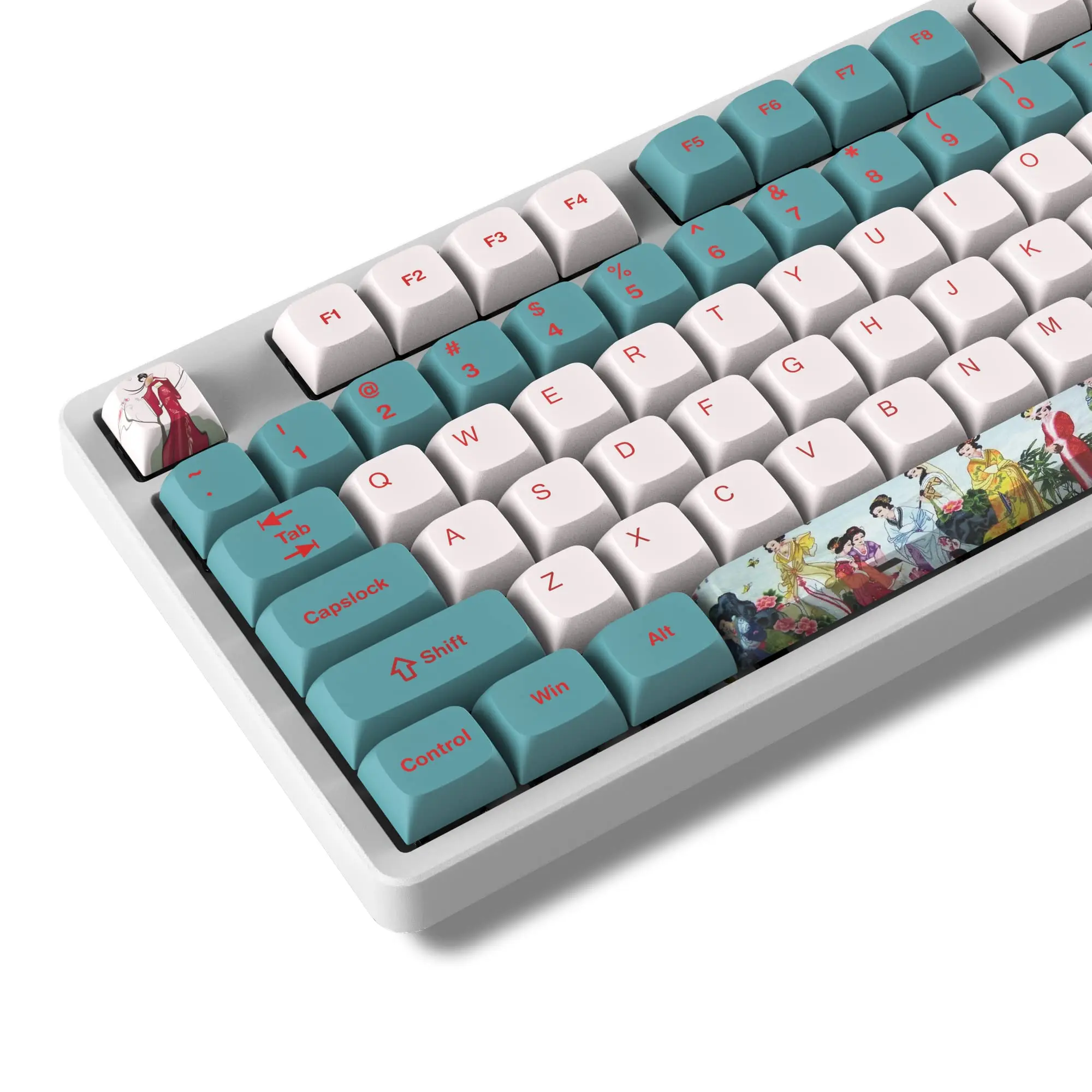 108-клавишные колпачки для клавиш из ПБТ XDA Profile DYE-Sub, пользовательские колпачки для клавиш китайского аниме для переключателей Cherry Gateron MX, механические клавиатуры
108-клавишные колпачки для клавиш из ПБТ XDA Profile DYE-Sub, пользовательские колпачки для клавиш китайского аниме для переключателей Cherry Gateron MX, механические клавиатуры
