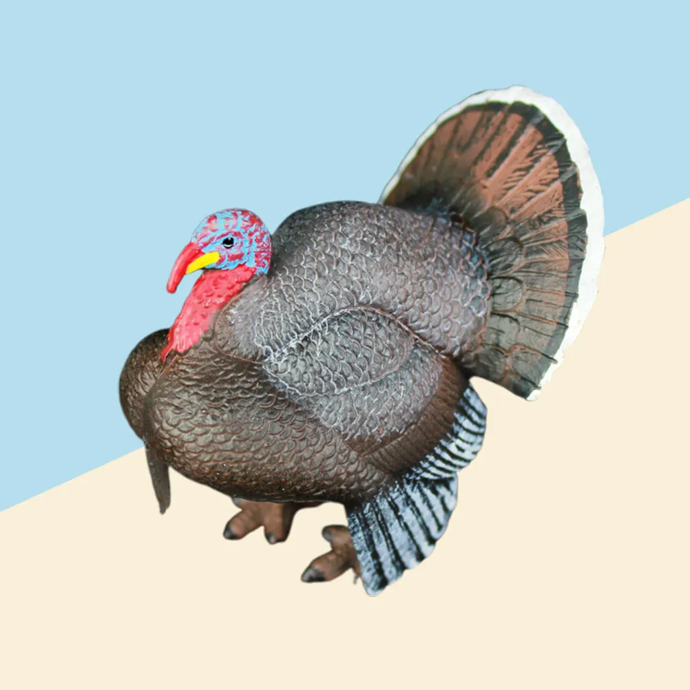 Realistic Simulation Turkey Wildlife Animal Miniature Decorative Ornament Home Desk Party Birthday Christmas Gift for Children
Realistic Simulation Turkey Wildlife Animal Miniature Decorative Ornament Home Desk Party Birthday Christmas Gift for Children