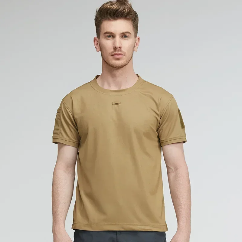 Men's Summer Fast Dry Pullerover O-Neck Tees Breathable Tactical Camping Trekking Hiking Climbing Quick Dry Sport T-Shirt
Men's Summer Fast Dry Pullerover O-Neck Tees Breathable Tactical Camping Trekking Hiking Climbing Quick Dry Sport T-Shirt