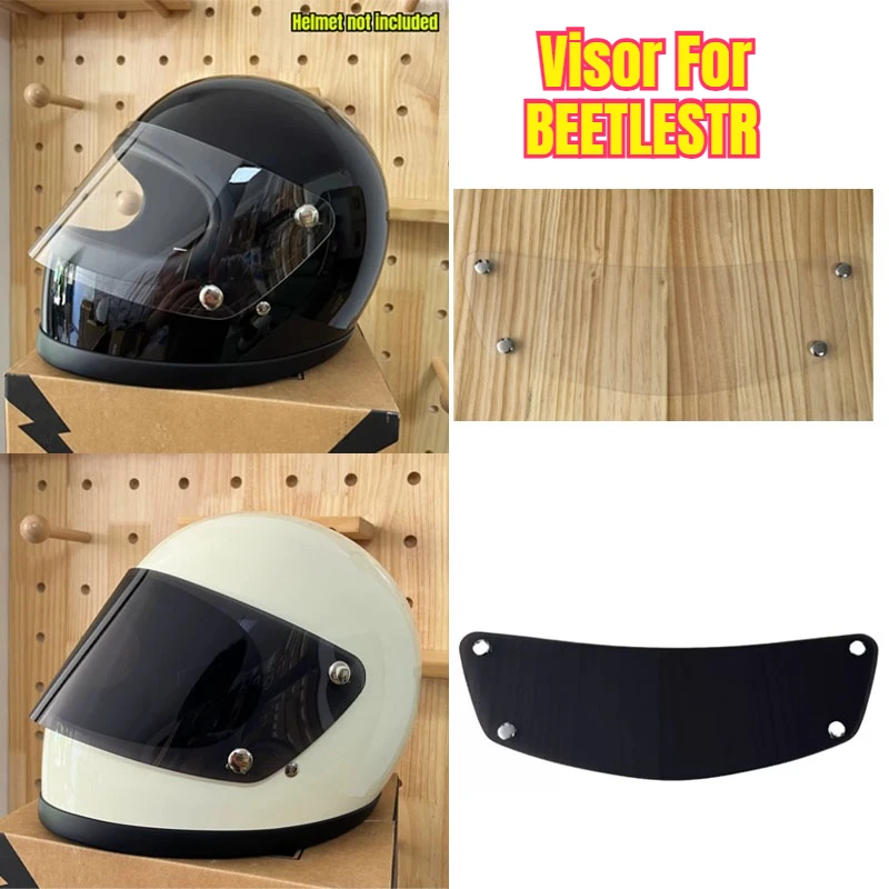 Motorcycle Helmet Visor For BEETLESTR Retro Full Helmet Lens Capacete De Moto Visors Helmets & Headwear
Motorcycle Helmet Visor For BEETLESTR Retro Full Helmet Lens Capacete De Moto Visors Helmets & Headwear
