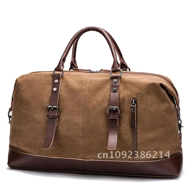 Canvas Travel Bag Men PU Leather Capacity Luggage Travel Shoulder Fitness Backpack Large Photography Outdoor Handbag Male Bag
Canvas Travel Bag Men PU Leather Capacity Luggage Travel Shoulder Fitness Backpack Large Photography Outdoor Handbag Male Bag