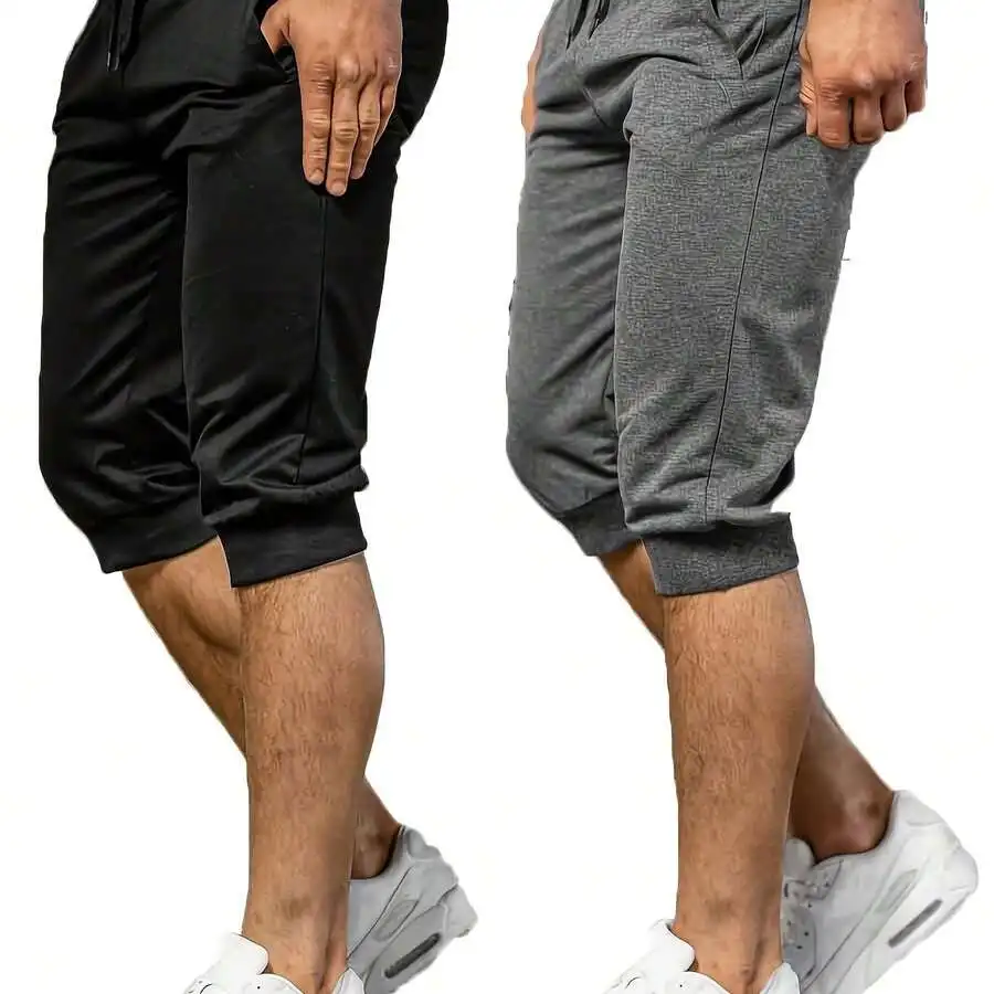 Mens Casual Sports 7-Point Shorts With Ribbed Waist And Cuffs Multi-Pocket Comfortable Fabric
Mens Casual Sports 7-Point Shorts With Ribbed Waist And Cuffs Multi-Pocket Comfortable Fabric