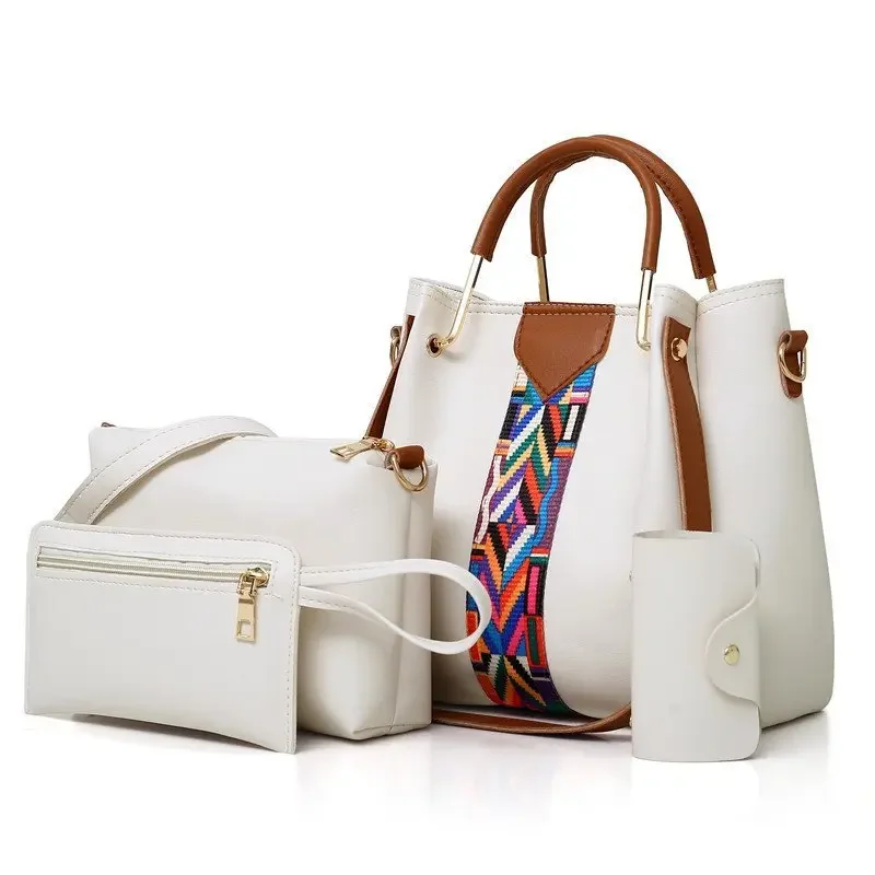 4Pcs/Set Bags For Women Handbag 2024 PU Leather Shoulder Bags Casual Tote Tassel Top Handle Designer Bag Composite Messenger Bag
4Pcs/Set Bags For Women Handbag 2024 PU Leather Shoulder Bags Casual Tote Tassel Top Handle Designer Bag Composite Messenger Bag