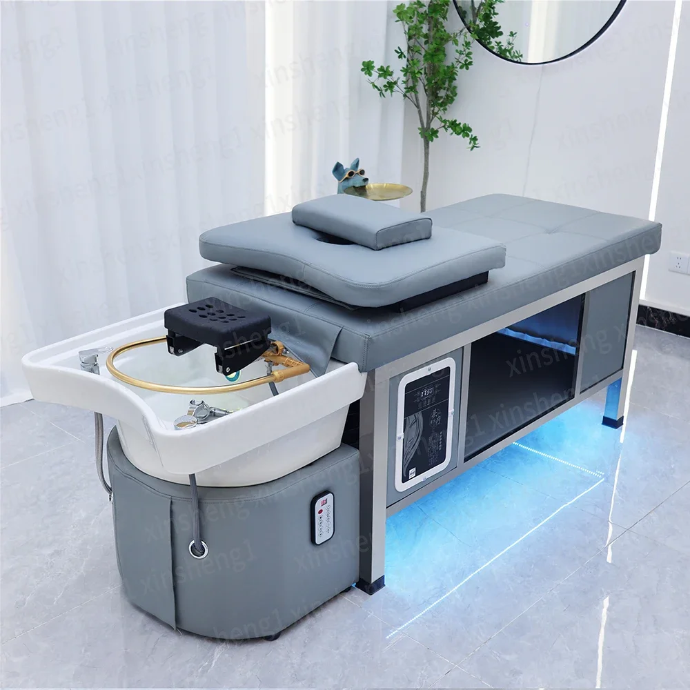 XinSheng Shampoo Bed Hair Salon Beds Head SPA Fumigation Machine Massage Table Leisure and Health Store Commercial Furniture
XinSheng Shampoo Bed Hair Salon Beds Head SPA Fumigation Machine Massage Table Leisure and Health Store Commercial Furniture