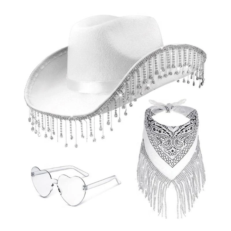 Adult Disco Tassels Cowboy Hat Cowgirl Sunglasses Scarf ThemeParty Costume Suit
Adult Disco Tassels Cowboy Hat Cowgirl Sunglasses Scarf ThemeParty Costume Suit