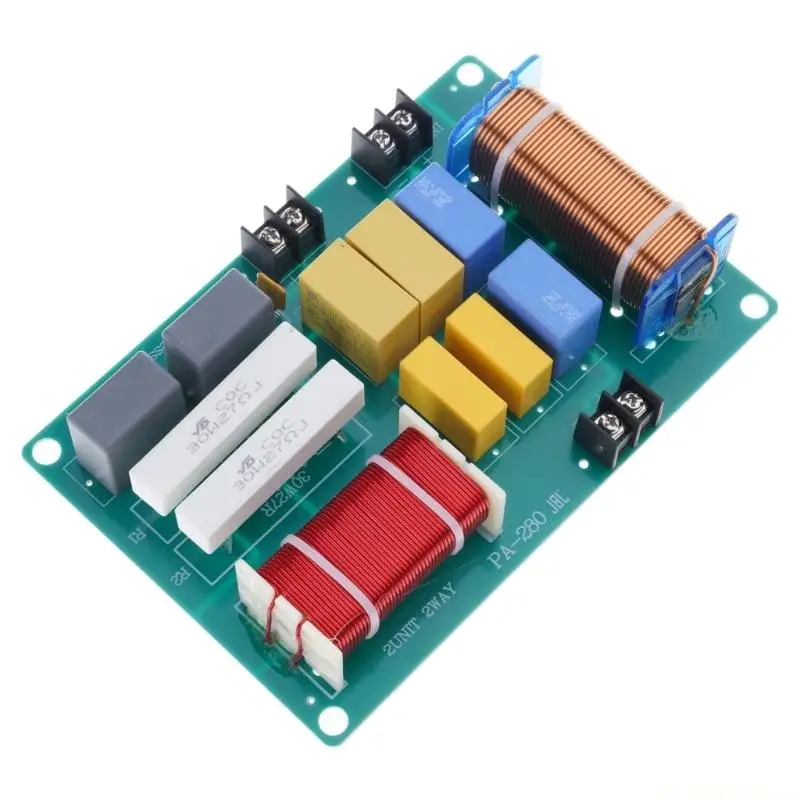E56B 2-Unit Speaker Frequency Divider Module Board Treble/Bass Crossovers Filter Distributor Splitters for DIY Speaker PA280
E56B 2-Unit Speaker Frequency Divider Module Board Treble/Bass Crossovers Filter Distributor Splitters for DIY Speaker PA280