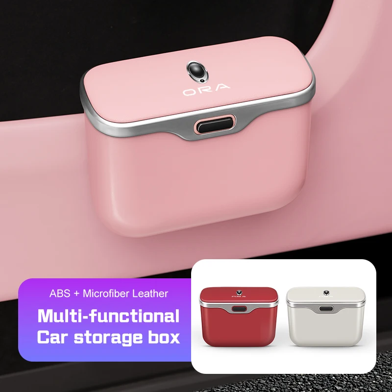 For ORA Good/Lightning/Ballet/White/Black/ Cat Car Garbage Bin Trash can Door Side/Seat Back Hanging Storage Box Car Accessories
For ORA Good/Lightning/Ballet/White/Black/ Cat Car Garbage Bin Trash can Door Side/Seat Back Hanging Storage Box Car Accessories