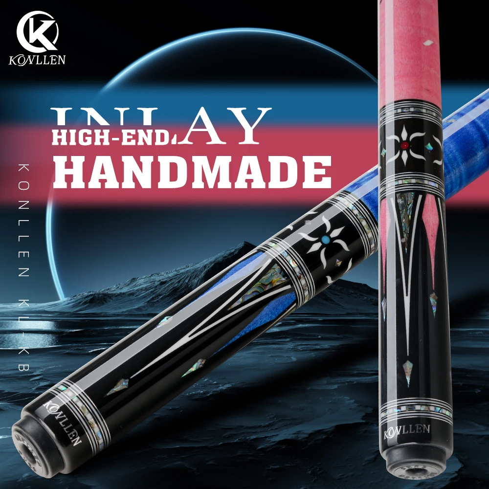 KONLLEN KL-KB Series Carbon Fiber Billiard Pool Sticks Billiard Cues Handmade Inlay Pro Taper Cue Stick
KONLLEN KL-KB Series Carbon Fiber Billiard Pool Sticks Billiard Cues Handmade Inlay Pro Taper Cue Stick