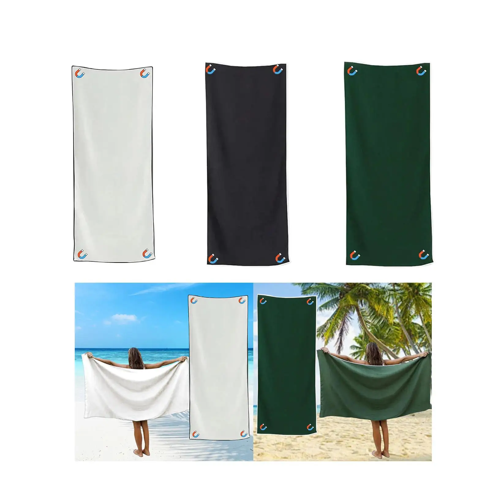 Towel Pool Towel Portable Accessory Quick Dry 75" x 30" for Camping Swimming Essentials Outdoor Travel
Towel Pool Towel Portable Accessory Quick Dry 75" x 30" for Camping Swimming Essentials Outdoor Travel