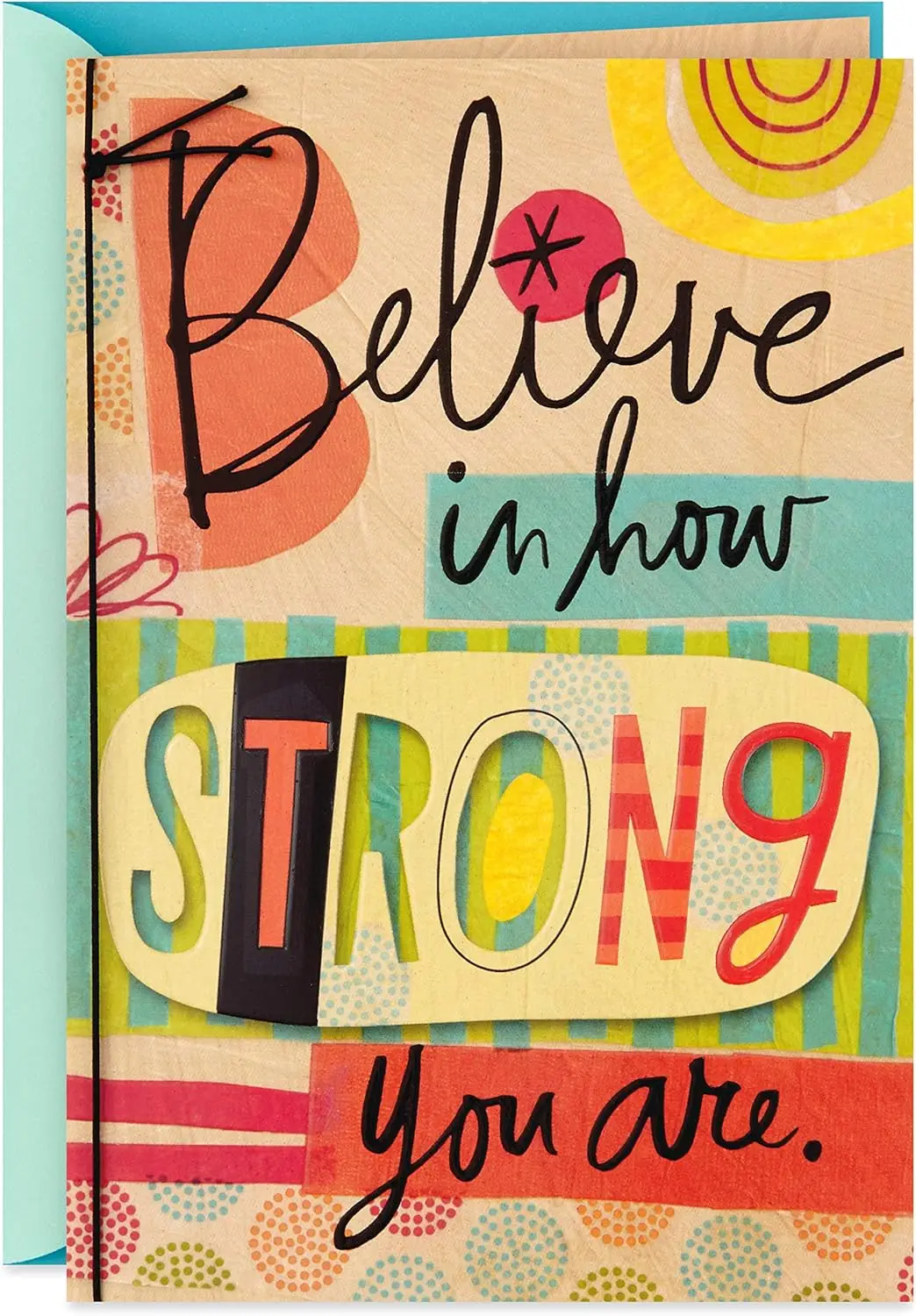 Encouragement Card (Believe in How Strong You Are) (0399RZB1239) 
Encouragement Card (Believe in How Strong You Are) (0399RZB1239)