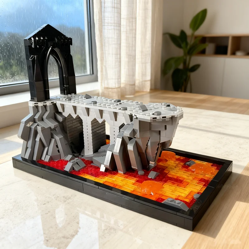 924pcs MOC Mount Doom The Precious Is Hobbit Lord Rings The Model Building Blocks Construction Toys Christmas Gifts Brick Kids
924pcs MOC Mount Doom The Precious Is Hobbit Lord Rings The Model Building Blocks Construction Toys Christmas Gifts Brick Kids