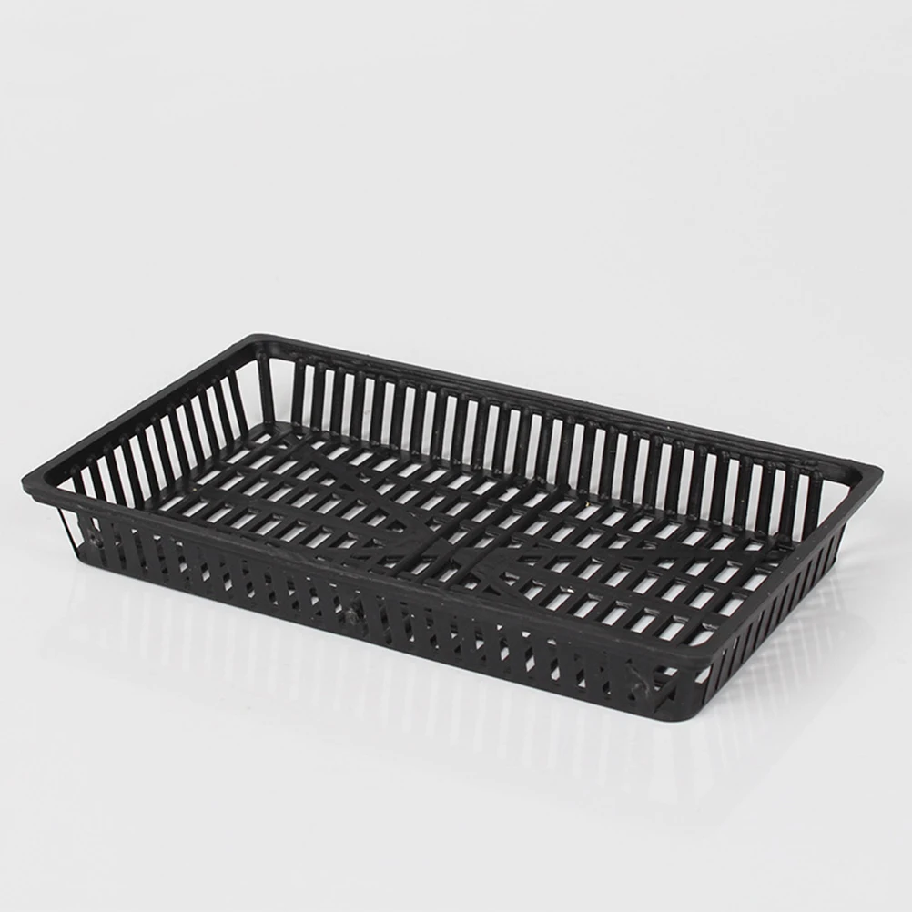 10pcs Water Grass Basket Cultivate Pot Aquarium Planting Trays Black Holder Pond Plants Tank Hydroponics Soil Media
10pcs Water Grass Basket Cultivate Pot Aquarium Planting Trays Black Holder Pond Plants Tank Hydroponics Soil Media