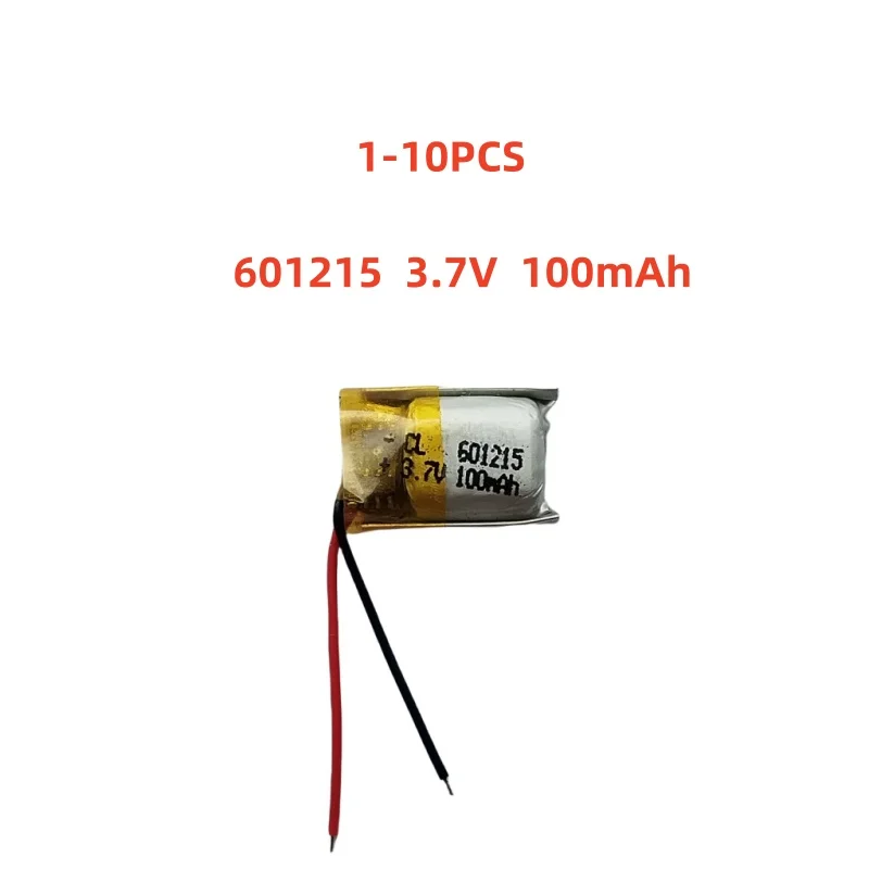 601215 3.7V 100mAh Small Size Lipo Rechargeable Battery Lithium Polymer For MP3 Bluetooth MID headset headphone video pen
601215 3.7V 100mAh Small Size Lipo Rechargeable Battery Lithium Polymer For MP3 Bluetooth MID headset headphone video pen