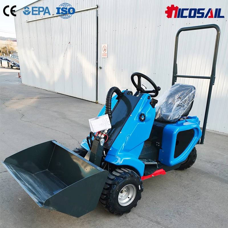 Nicosail Small 3 Wheel Loader 21L Fuel Tank EPA Tier 4 For UAE Municipal Cleaning
Nicosail Small 3 Wheel Loader 21L Fuel Tank EPA Tier 4 For UAE Municipal Cleaning