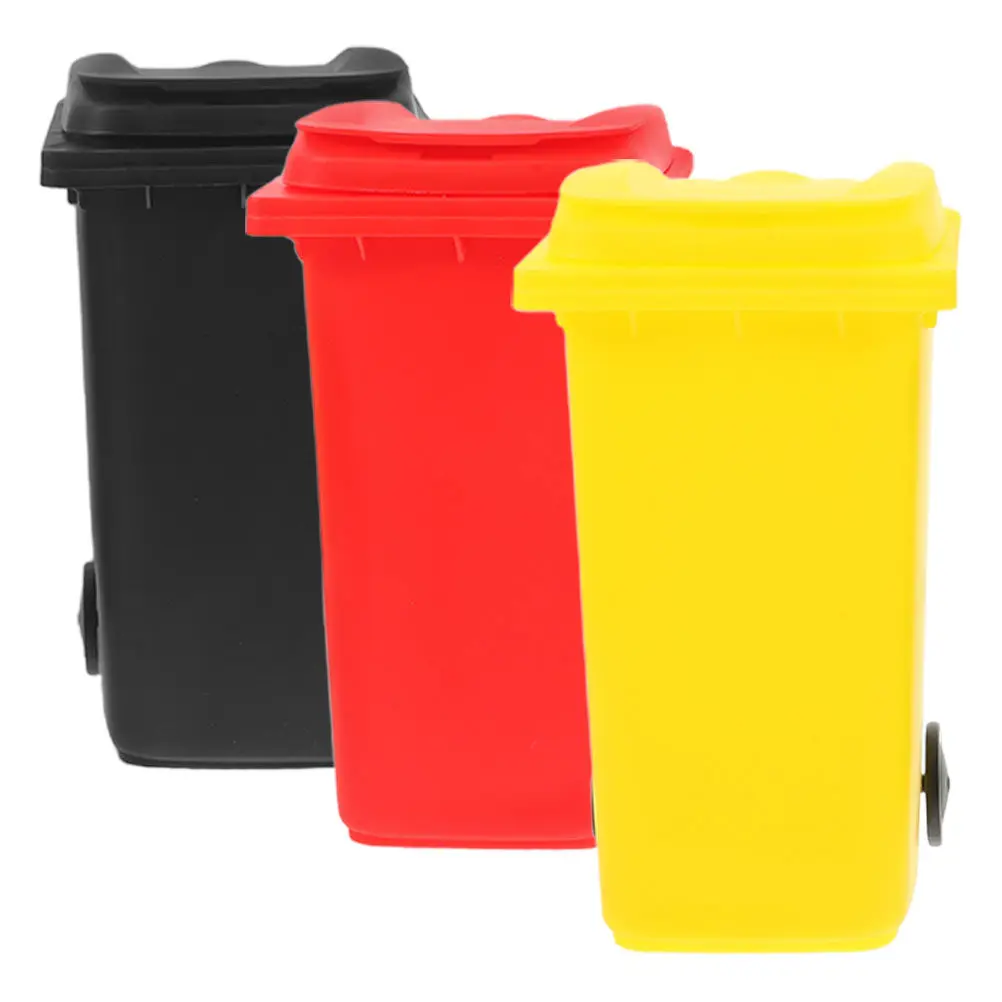 3Pcs Small Desktop Trash Can Pen Holder Multifunctional Plastic Bin Office Pencil Cup Organizer Miniature Wastebasket
3Pcs Small Desktop Trash Can Pen Holder Multifunctional Plastic Bin Office Pencil Cup Organizer Miniature Wastebasket