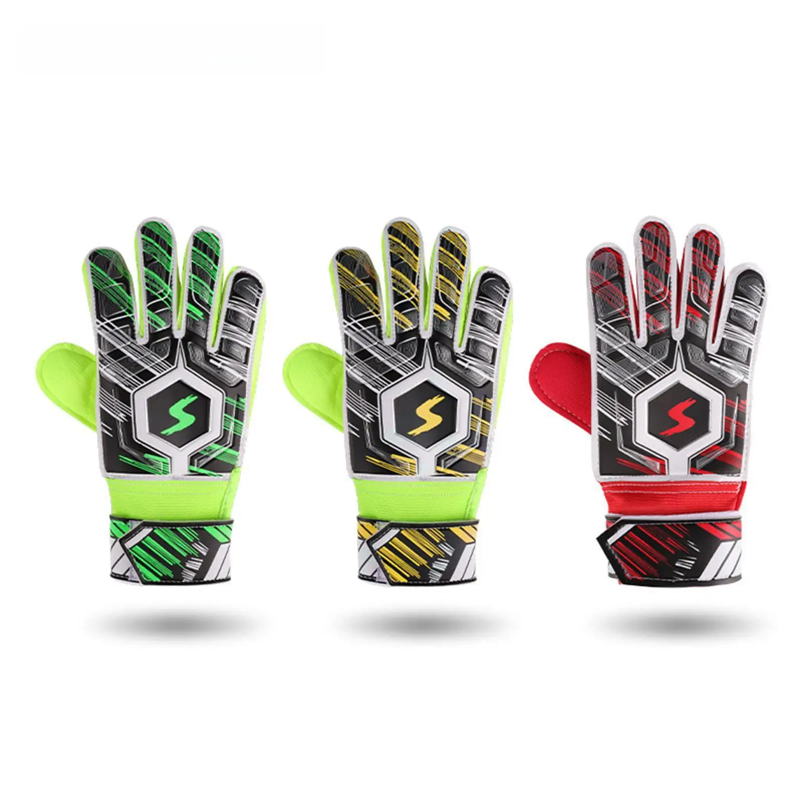 Goalkeeper Gloves Thickened Latex Full Finger Goalkeeping Gear Youth Football Gloves for Soccer Training
Goalkeeper Gloves Thickened Latex Full Finger Goalkeeping Gear Youth Football Gloves for Soccer Training