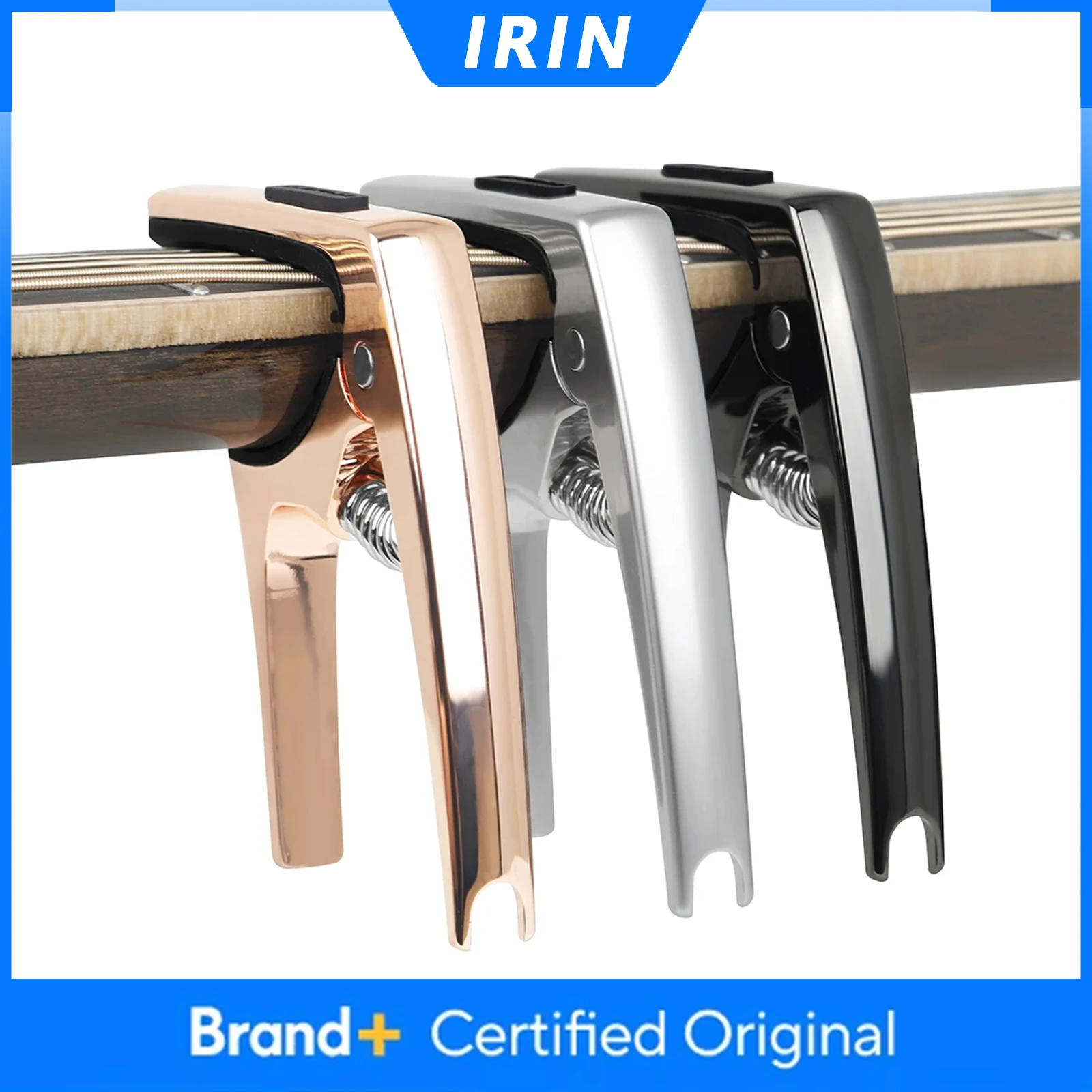 IRIN Univarsal Guitar Capo Aluminum Alloy Guitarra Tuning Clamp Key for Acoustic Classical Electric Guitar Bass Ukulele Mandolin
IRIN Univarsal Guitar Capo Aluminum Alloy Guitarra Tuning Clamp Key for Acoustic Classical Electric Guitar Bass Ukulele Mandolin