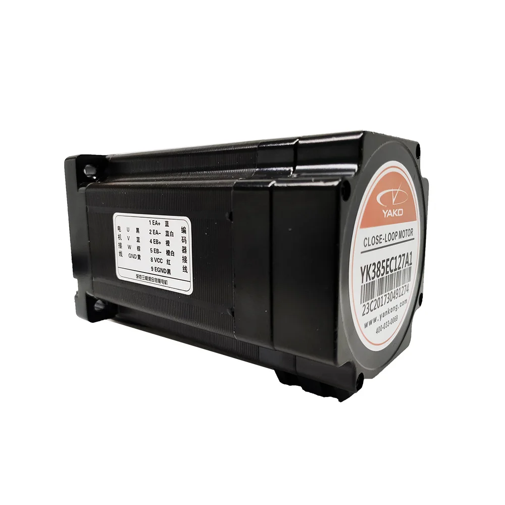 Шаговый двигатель YAKO YK385EC127A1 с замкнутым контуром, новый и оригинальный
Шаговый двигатель YAKO YK385EC127A1 с замкнутым контуром, новый и оригинальный