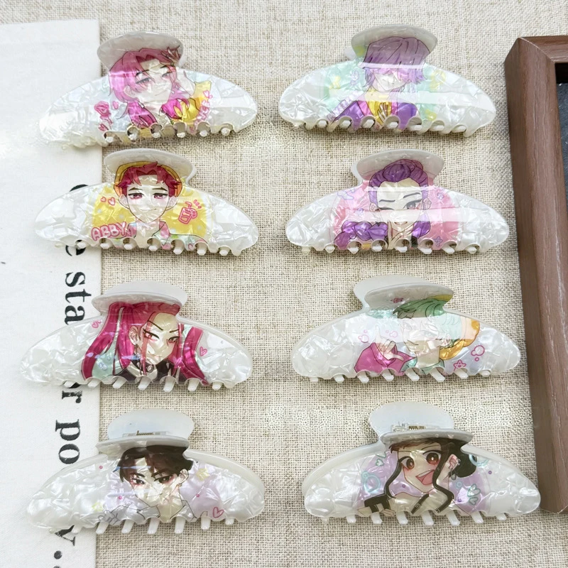 NEW Korean K-POP Girl Group Series Hair Claw Acrylic Claw Clip Cute Cartoon Crab Hair Clip for Women Girls INS Hair Accessories
NEW Korean K-POP Girl Group Series Hair Claw Acrylic Claw Clip Cute Cartoon Crab Hair Clip for Women Girls INS Hair Accessories