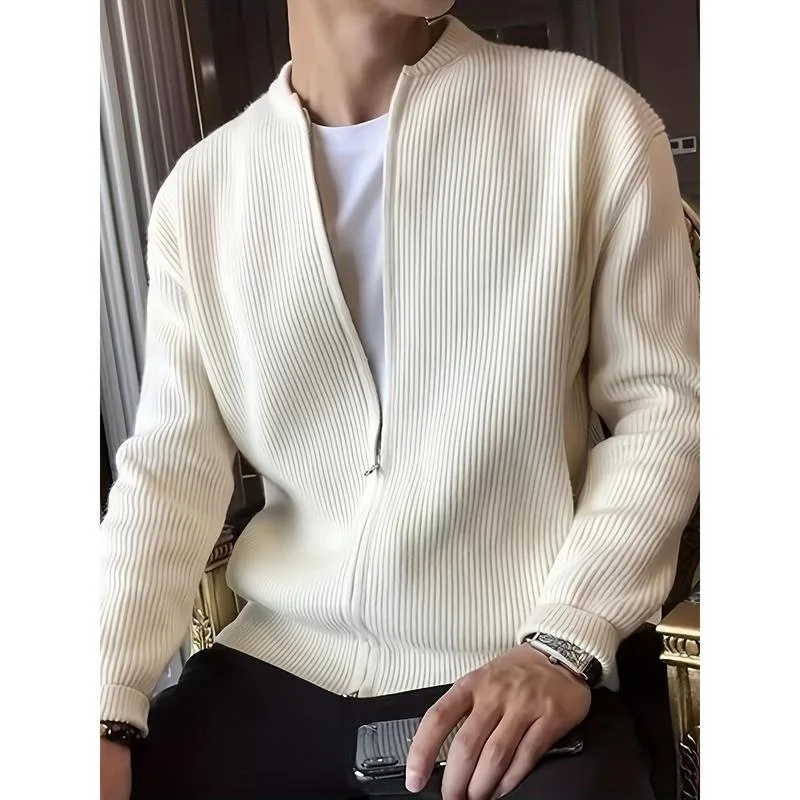 Men's Knit Sweater Jacket W 19130 Fashionable Outerwear Unisex Spring Seasonal Deformable Fabric Other Sleeve Length Other Co...
Men's Knit Sweater Jacket W 19130 Fashionable Outerwear Unisex Spring Seasonal Deformable Fabric Other Sleeve Length Other Co...