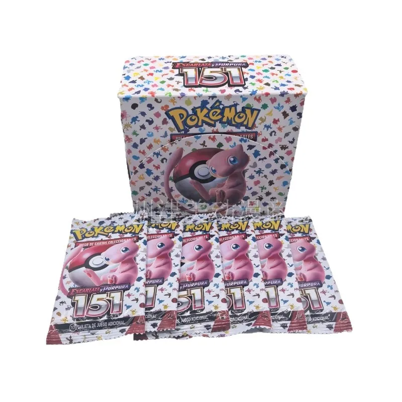 360 Pieces Pokemon Tcg Booster Box Spanish Version Shiny Holo Collectible Battle Trading Cards Toy Gift For Hobby Collectors
360 Pieces Pokemon Tcg Booster Box Spanish Version Shiny Holo Collectible Battle Trading Cards Toy Gift For Hobby Collectors